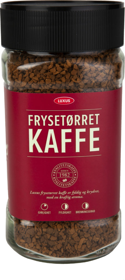 Frysetørret kaffe 200 g Luxus