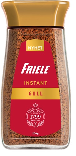 Frysetørret kaffe 200 g Friele Instant Gull